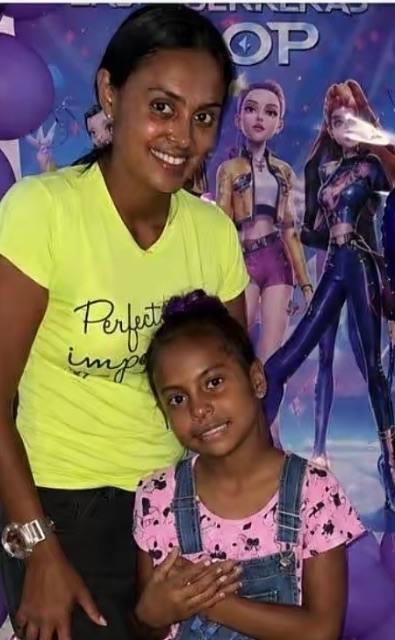 Foto de Wuilyexi Johanna Valero Hernández Y su hija Samantha Valentina Zapata Valero