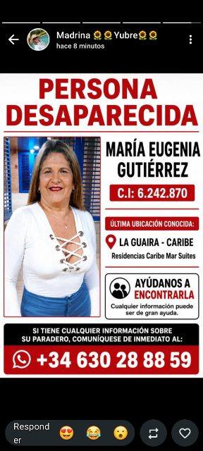 Foto de María Eugenia Gutiérrez