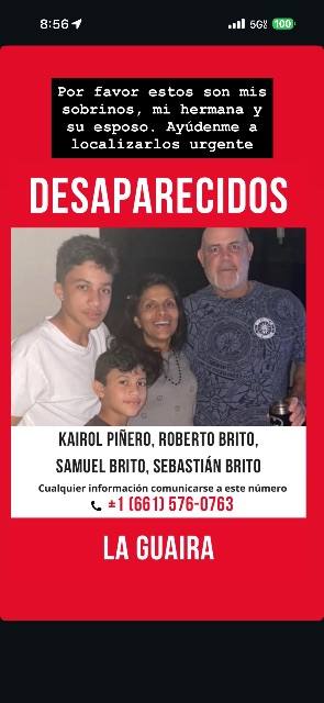 Foto de Kairol Piñero, Roberto Brito, Sebastian Brito, Samuel Brito