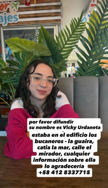 Foto de Vicky Urdaneta