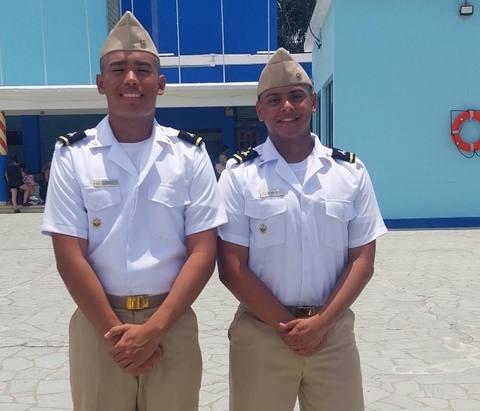 Foto de Alfredo Lugo y Amalio Marcano