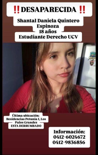 Foto de Shantal Daniela Espinoza Quintero
