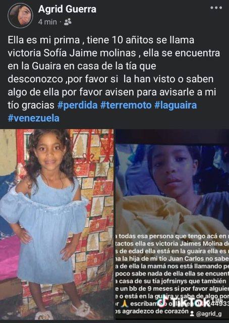 Foto de Victoria Sofía Jaime molinas