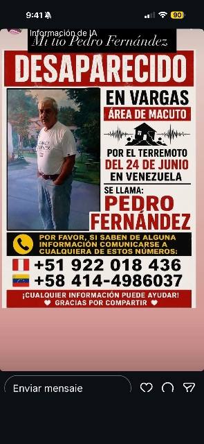 Foto de Pedro Fernández