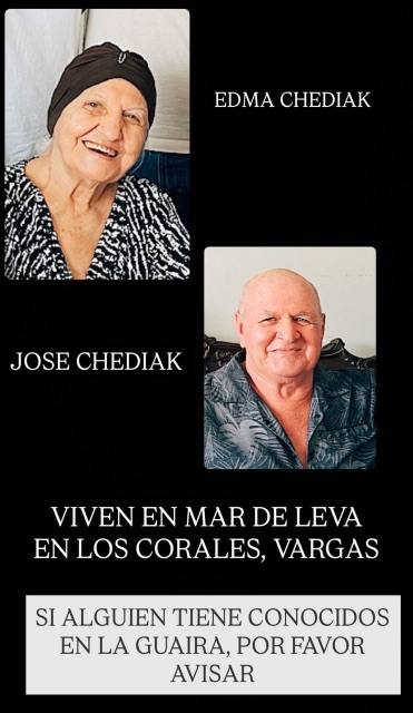 Foto de Jose chediak y Edma chediak
