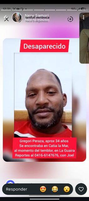Foto de Gregory Peraza