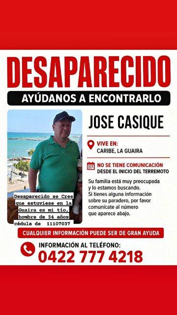 Foto de José vianey casique anteliz