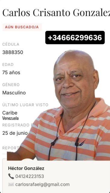 Foto de Carlos critanto González