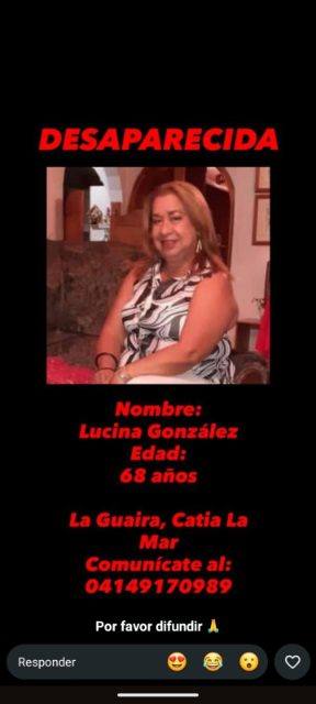 Foto de Lucina Mercedes González salazar