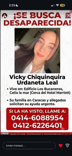Foto de Vicky Urdaneta