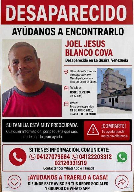 Foto de joel jesus blanco cova