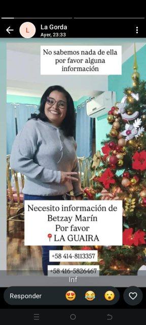 Foto de Betzay Doralis Marín García