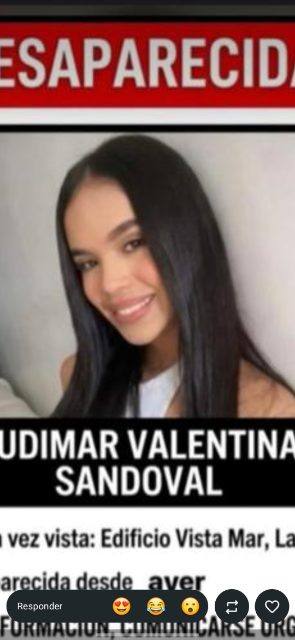 Foto de Eudimar Valentina Sandoval