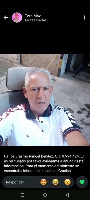Foto de Carlos Erasmo Rangel Benítez