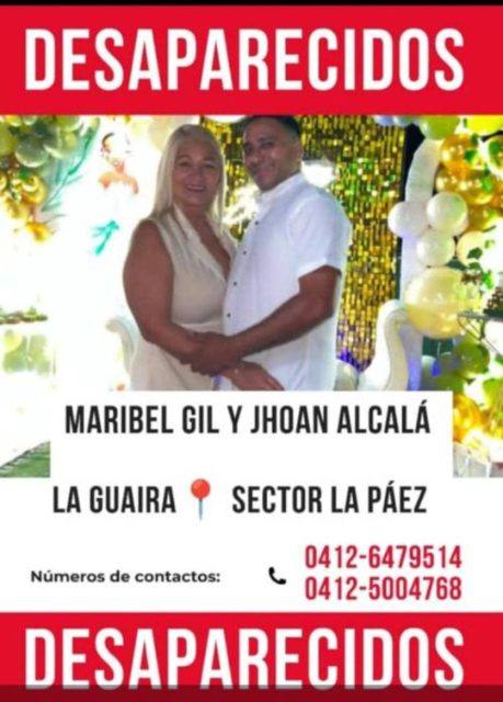 Foto de Maribel Gil y Yohan Alcalá