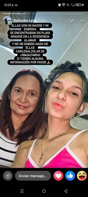 Foto de Alenis Marrero Olivo y Andreilys Alzolar.
