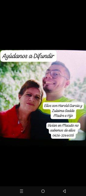 Foto de Zuleima Gedde y Harold García