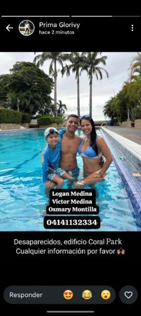 Foto de Victor Medina, Logan Medina, Osmary Montilla