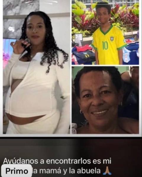 Foto de Whitney Trujillo Thiago montilla ana Zuleima carter