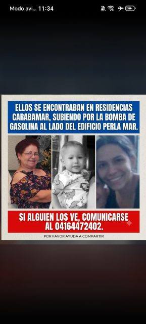 Foto de Gladys Santos Martinez  Glaimar Toledo Freites Marcel Jesús Toledo