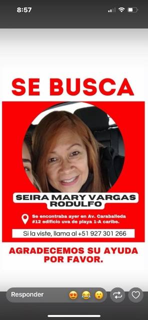 Foto de Seira Mary Vargas Rodulfo