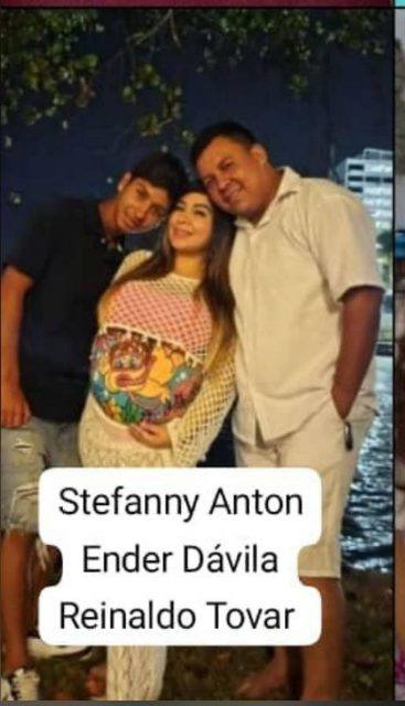 Foto de Stefanny Anton, Ender Davila y Reinaldo Tovar
