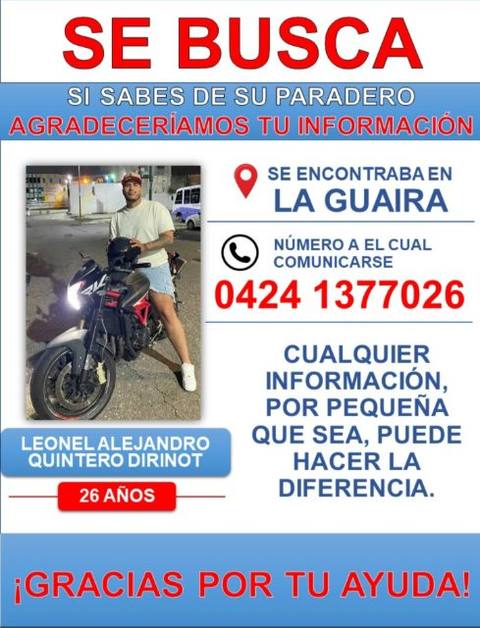 Foto de Leonel alejandro quintero dirinot