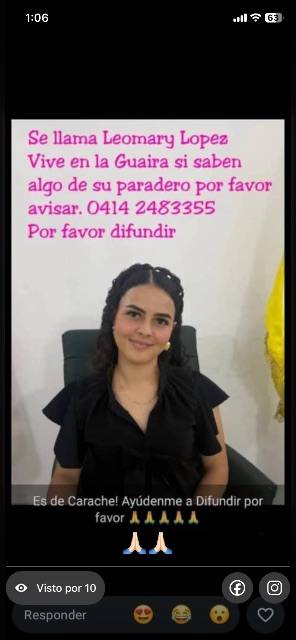 Foto de Leomary López