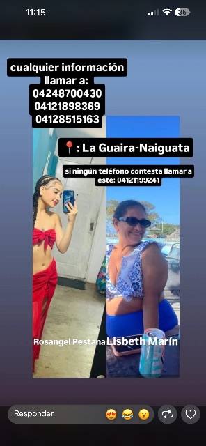 Foto de Rosangel y lisbeth