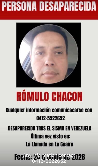 Foto de Rómulo Chacón