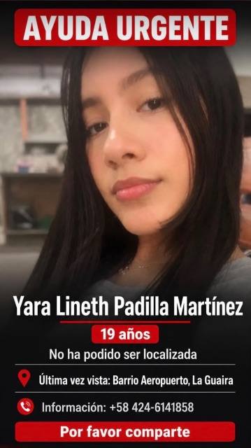 Foto de yara lineth padilla martinez