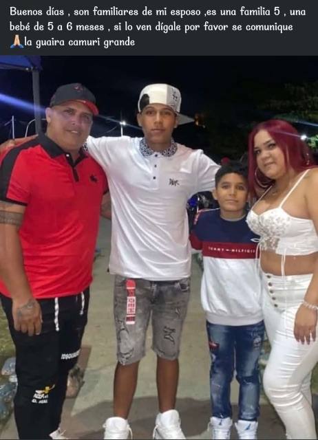 Foto de Nalexys Requena Sabio y Familia