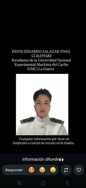 Foto de Keivis Eduardo Salazar Vivas