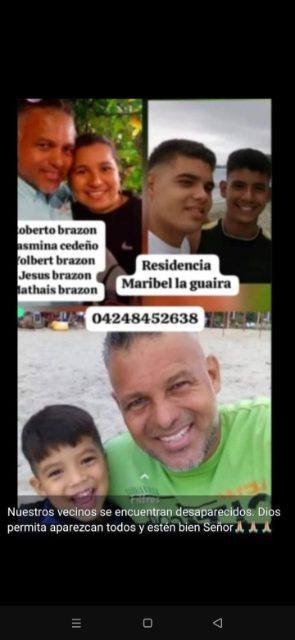 Foto de Roberto Brazon,Yasmina Cedeño,Yolbert Brazon,Jesús Brazon,Mathias Brazon