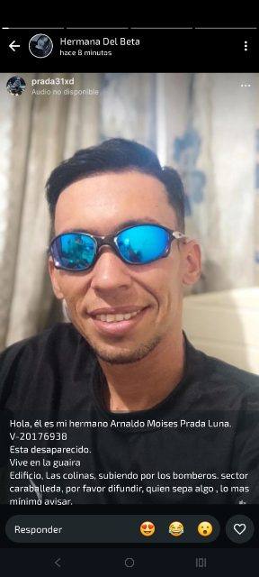 Foto de Arnaldo Moisés Prada Luna