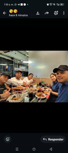 Foto de Rubén Pérez  Wilman Pérez, YelitzaRodriguez, Noel Navas, y la esposa de Wilman Pérez no se su nombre  ellos están en Naiguata La Guaira