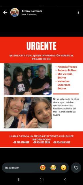Foto de Familia Bolívar Franco