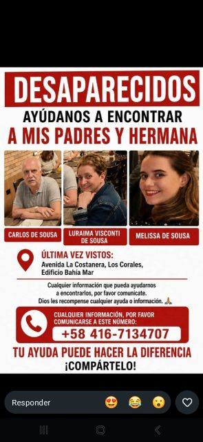 Foto de Carlos, Luraima, Melissa