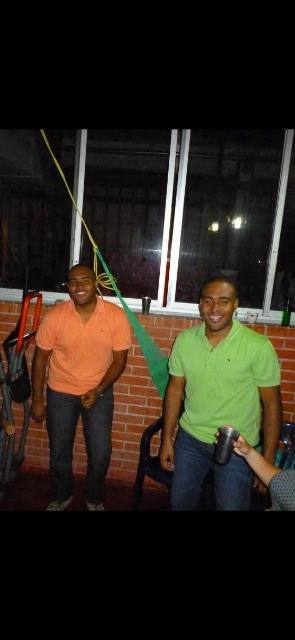 Foto de Luis Antonio y Luis Enrique Aponte