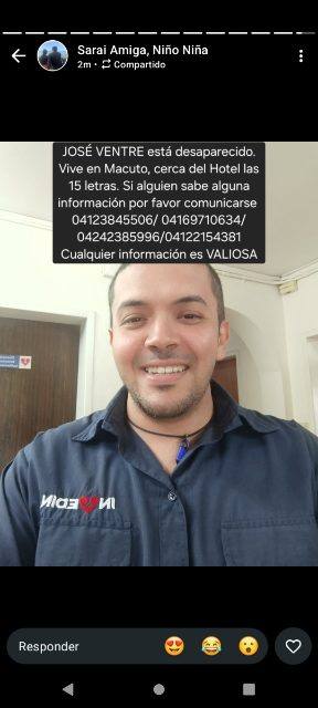 Foto de José Gabriel ventre