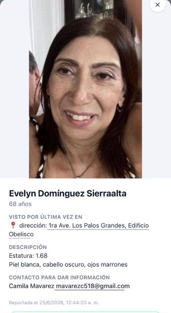 Foto de Evelyn Dominguez Sierraalta