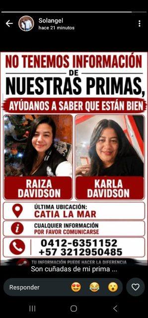 Foto de Raiza y karla davidson