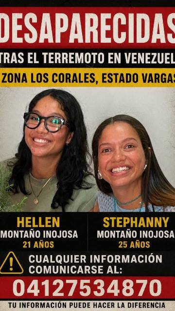 Foto de Hellen y Stephanie Montaño