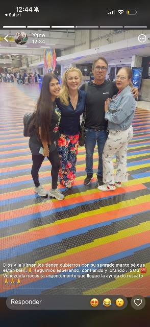 Foto de Betilde Molina, Andrés carrillo y Estefani carrillo