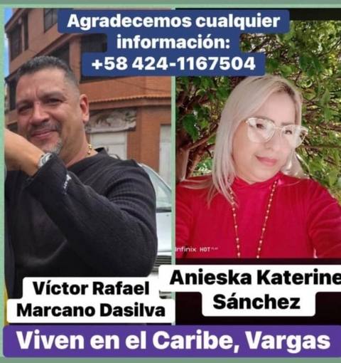 Foto de Víctor rafael Marcano y anieska Sánchez