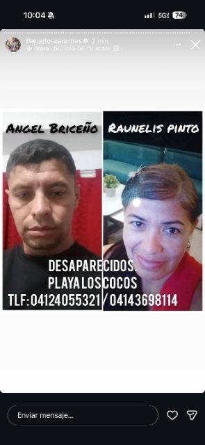 Foto de Ángel Eduardo Briceño González y Raunelis Pinto