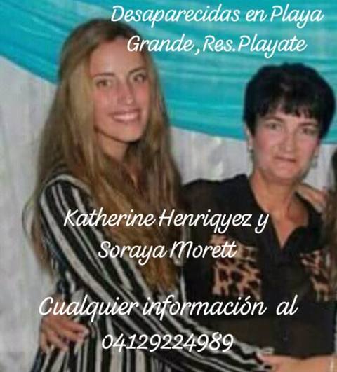 Foto de Katherine Henriquez y Soraya Morett