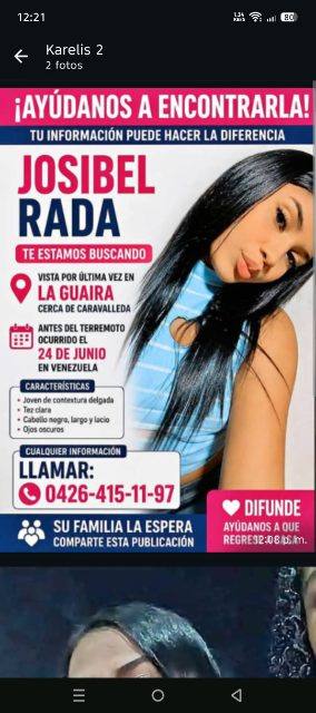 Foto de Josibel Rada