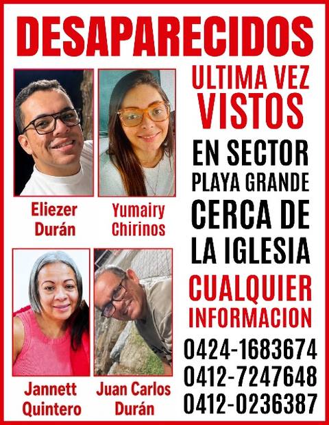 Foto de Eliezer duran yumairy chirinos yannet quinteros juan carlos duran