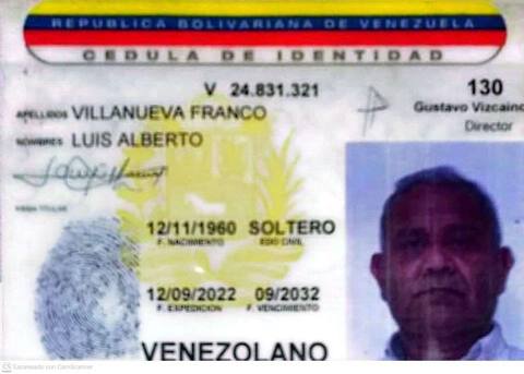 Foto de Luis Alberto Villanueva Franco